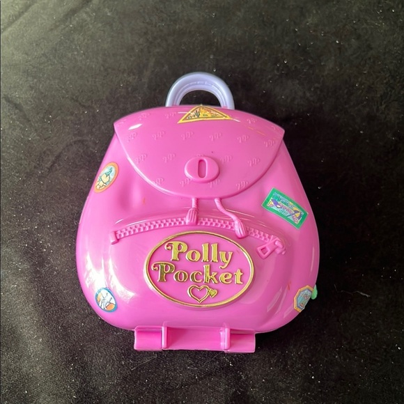 Vintage Polly Pocket Jungle Adventure Rucksack  1996 Missing Tree House - Picture 1 of 12